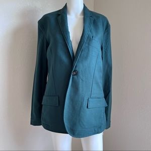 ARMANI JEANS WOMEN'S 1 BUTTON BLAZER JACKET